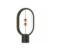 Lámpara de escritorio LED con luz magnética y regulador táctil, ideal para dormitorio, hogar y oficina.