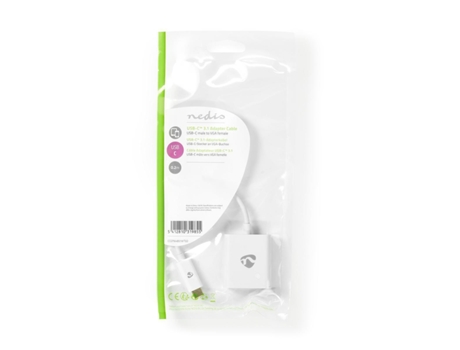 Nedis Ccgp64851Wt02 Adaptador de gráficos USB Blanco
