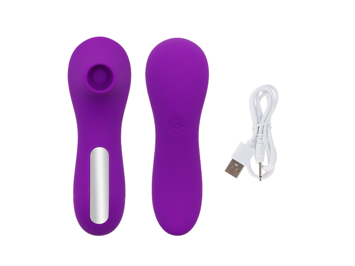 Vibrador De Masaje De Succin De 10 Frecuencias Para Mujeres (prpura) Yizhood