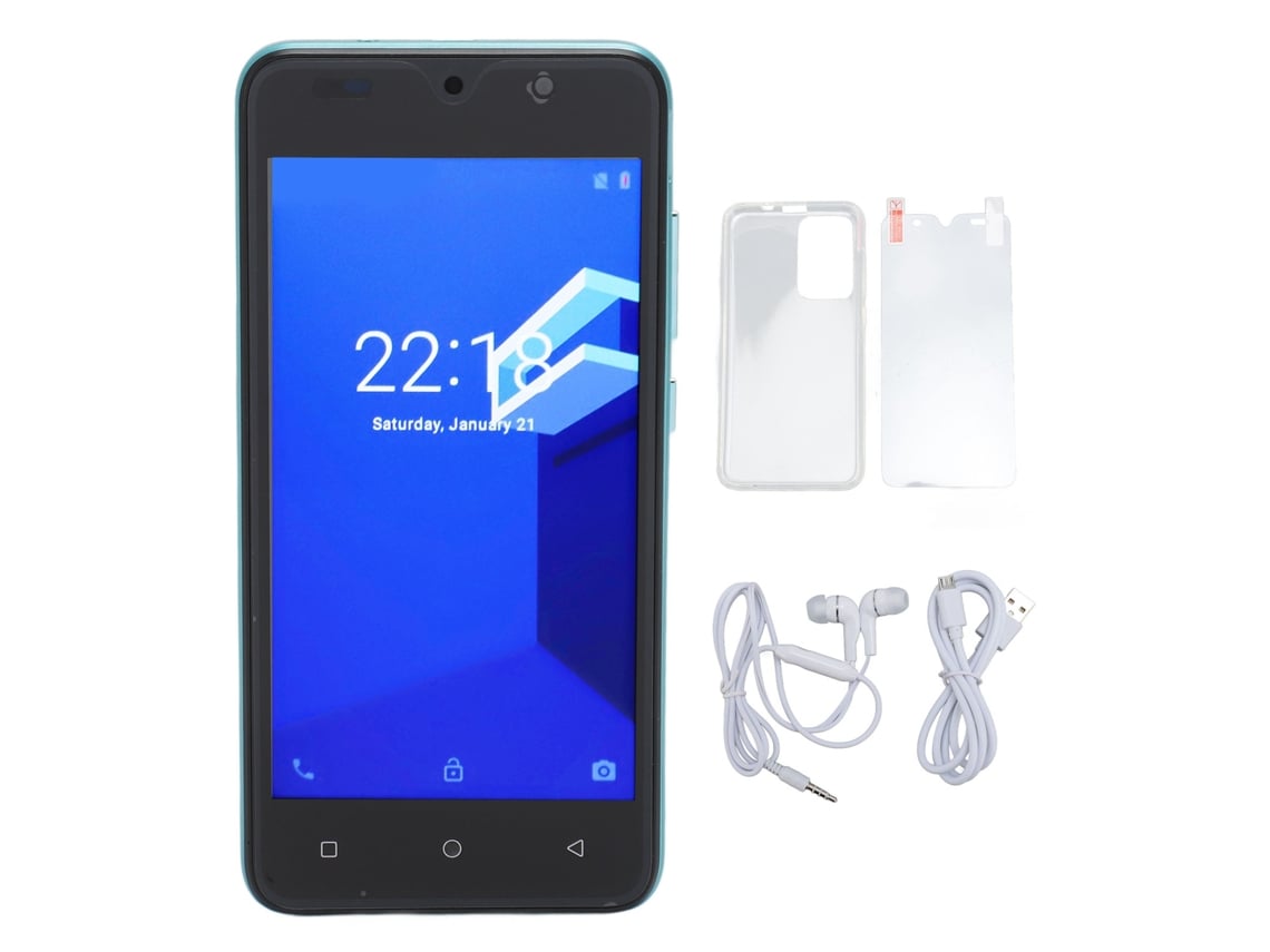Smartphone Ultradelgado De 5,0 Pulgadas, Resolución De 1440x3040, 4 Gb De Ram, 32 Gb De Disco Duro, Android 12, Reconocimiento Facial.
