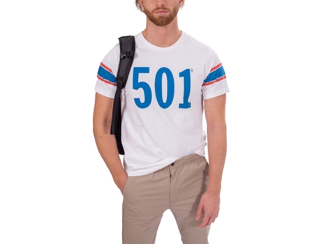 Camiseta de Hombre LEVIS Blanco (M)