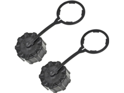 Juego De 2 Tapones De Drenaje Roscados Con Accesorios Para Pulverización, Diseño A Prueba De Fugas Para Uso En Césped Y Jardín.