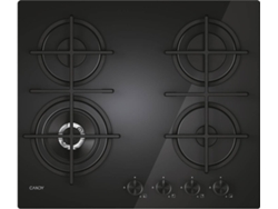 Placa de Gas CANDY CVG6BF4WTB Radiante (Gas Natural - 60 cm - Negro)
