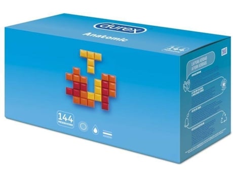 Preservativos DUREX CONDOMS Anatomic (144 Unidades)