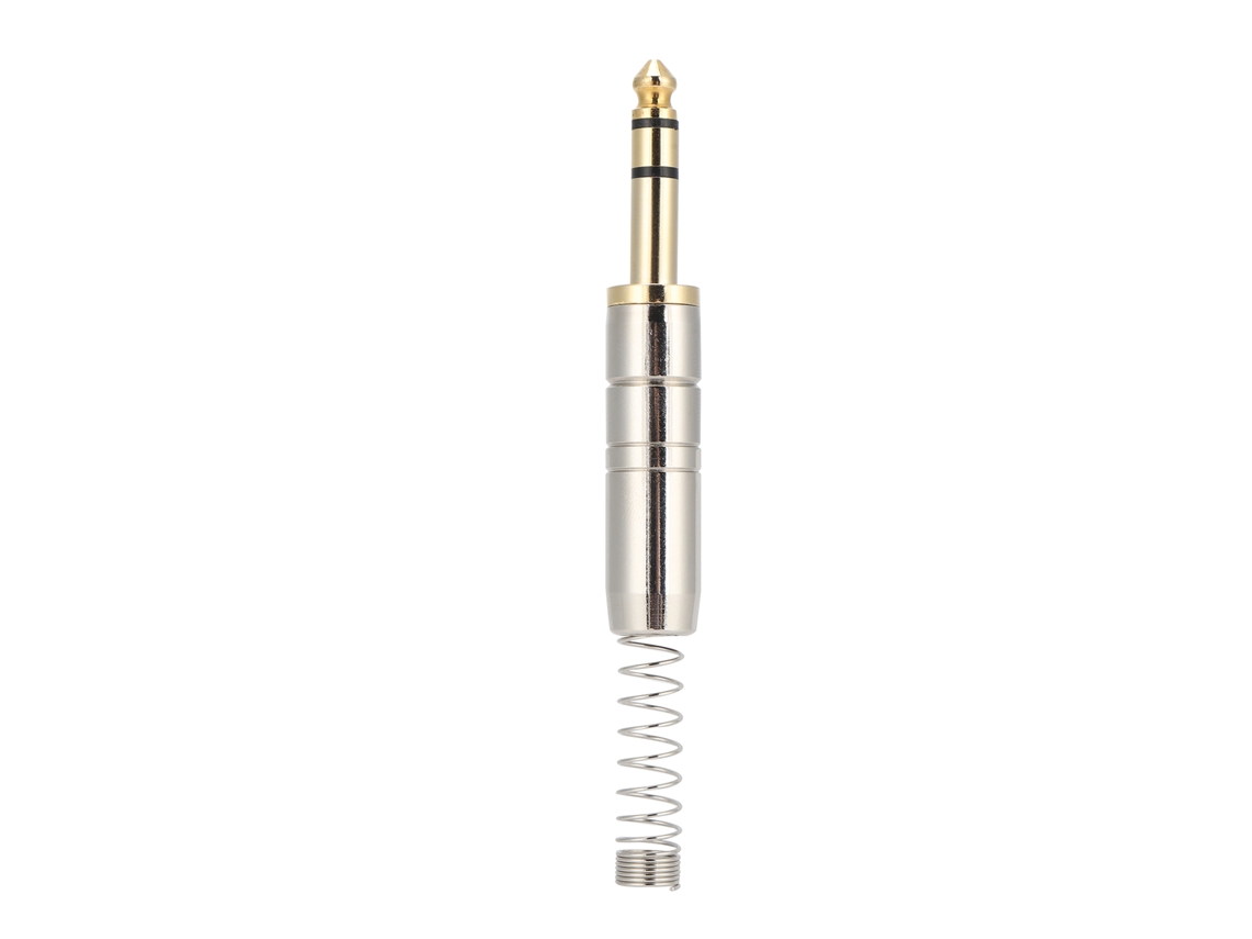 Conector De Audio Estéreo De 6,35 Mm Chapado En Oro, Soldable, Para Cables De Guitarra Eléctrica.