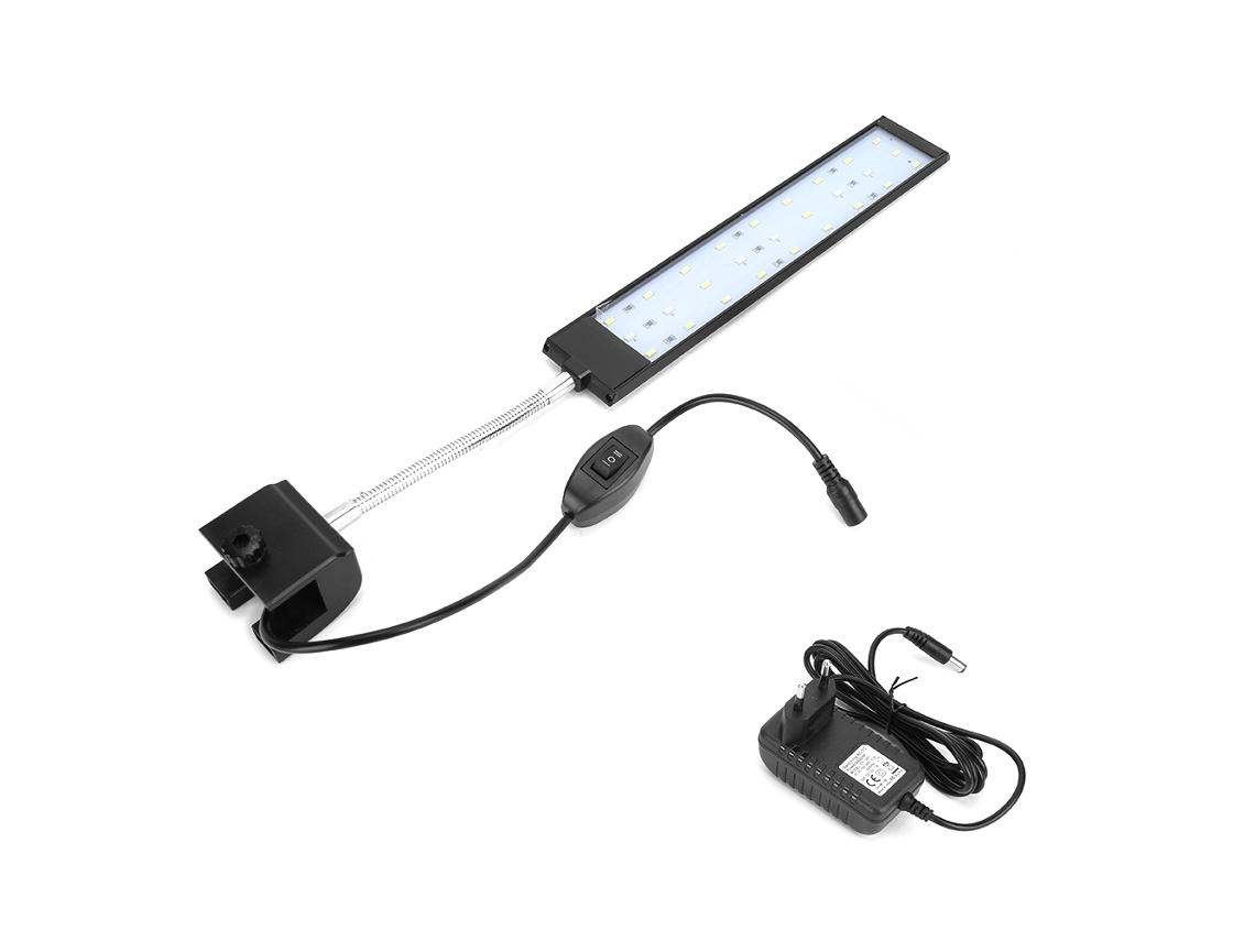 2026-luz Led Para Acuario 10w 27leds Clip Alta Brillo Clamp Luz De Tanque De Peces