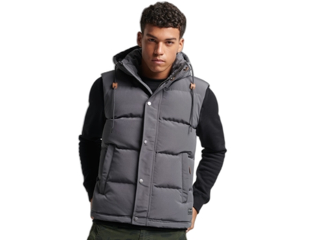 Chaleco para Hombre SUPERDRY (Poliéster - S - Multicolor)