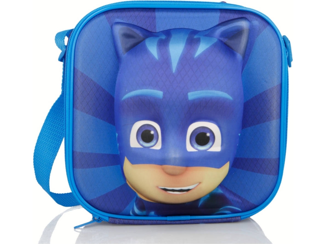 Mochila Lonchera PJ MASKS (Azul - Poliéster - 8 x 25 x 20 cm)