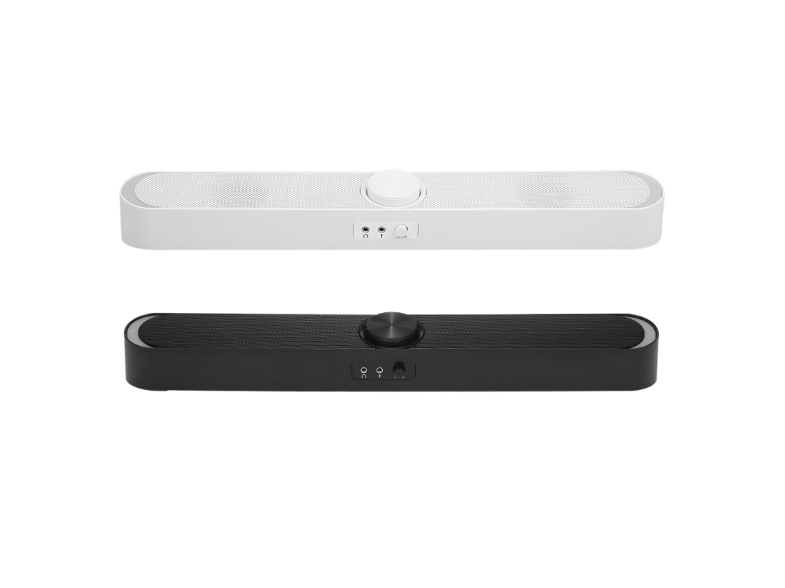 Barra De Sonido Usb Con Luces Led Para Pc, Teléfono Móvil, Tableta, Portátil, Cable De 3,5 Mm, Sada V-198