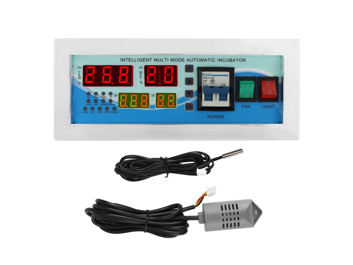 Controlador digital para incubadora de huevos, 180-240 V | MARCA