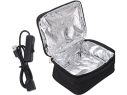 Horno Portatil 12v, Bolsa Comida Usb, Caja Calefactada Con Revestimiento Aluminio 2 Metodos
