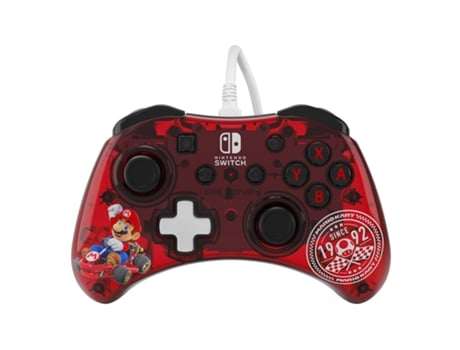 Mando para Nintendo Switch/Switch Oled/Switch Lite PDP Rock Candy: Mario Punch Rojo