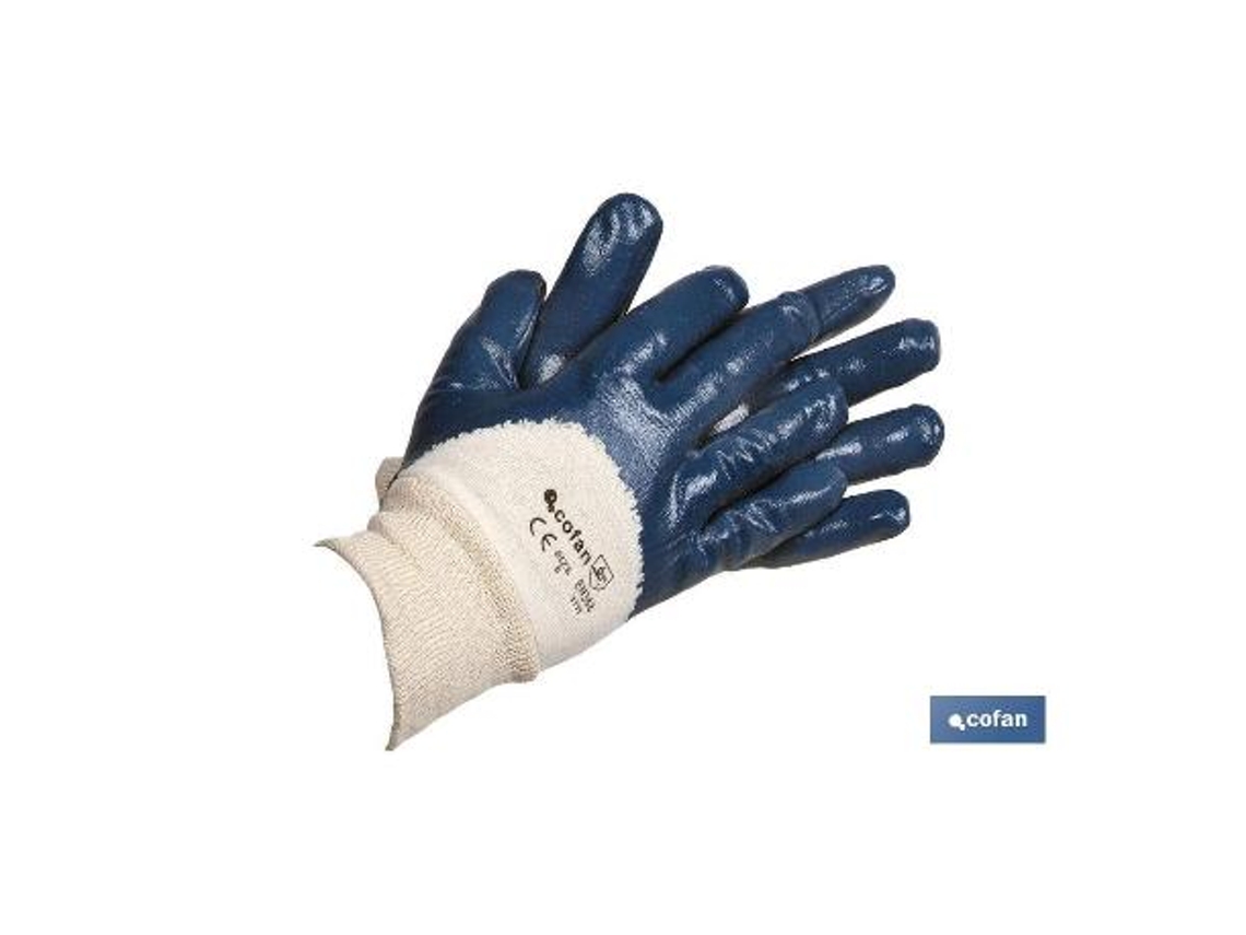 Guantes Cofan con revestimiento de nitrilo - Talla 9