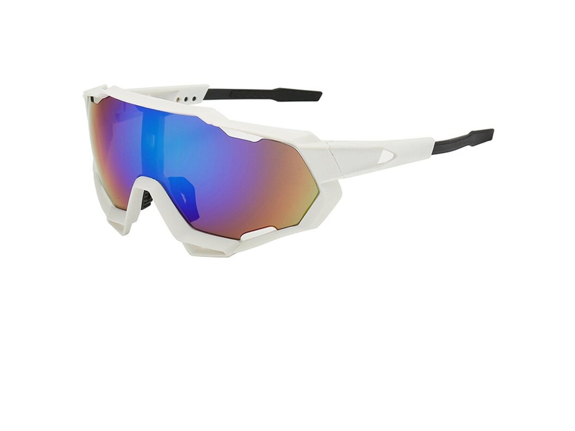 Gafas De Ciclismo Para Exteriores (blancas) Con Protección Uv400 A Prueba De Golpes