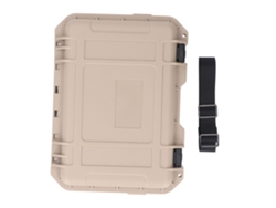 Estuche Rígido Pequeño E Impermeable Para Dron Portátil Neo Para Vlogs Con Almohada, Color Amarillo Arena.