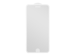 Protector De Pantalla De Vidrio Templado (borde Duro 3d De Cobertura Total Blanco Hd) Para Iphone 6/7/8