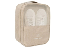 Bolsa De Viaje Impermeable Y Portátil Para Zapatos, Con Capacidad Para 3 Pares De Zapatos.