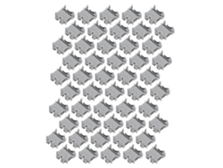 50 Unidades De Bloque De Terminales De Tierra General, Práctico Y Estable Para Conexión Eléctrica De 800 V.