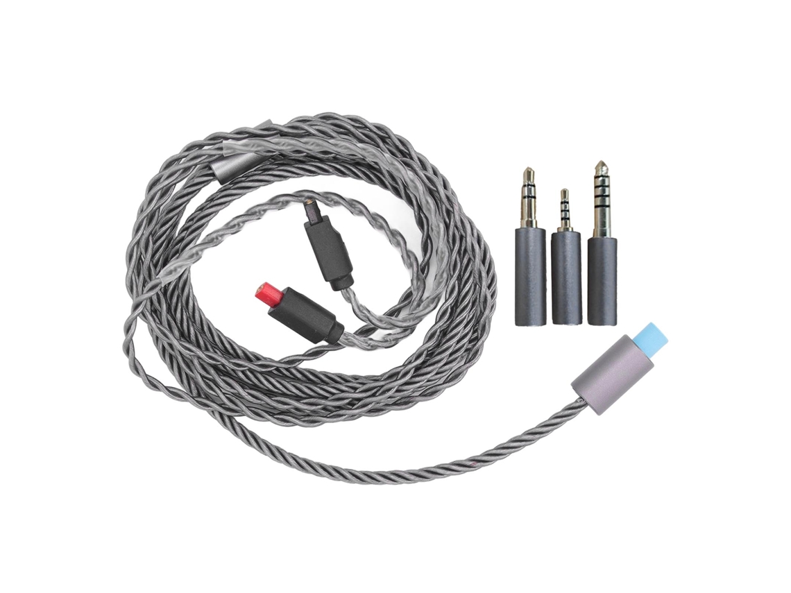 Cable De Repuesto Para Actualización De Sonido De 4 Núcleos, Cobre Plateado, Para Ath Im04 Im03 Im02 Im01 Im50 Im70 Con Conectores De 3,5 Mm, 2,5 Mm Y 4,4 Mm.