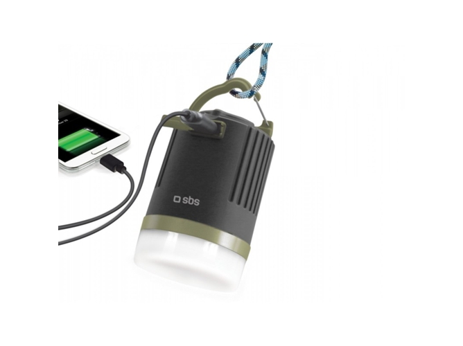Powerbank SBS Acumulador (8800 mAh - 1 USB - MicroUSB - Negro)
