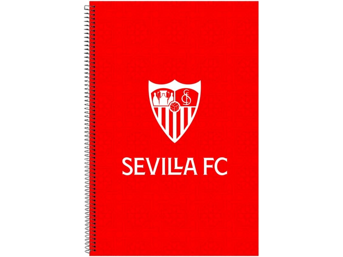 Cuaderno SEVILLA FUTBOL CLUB 75407 rojo