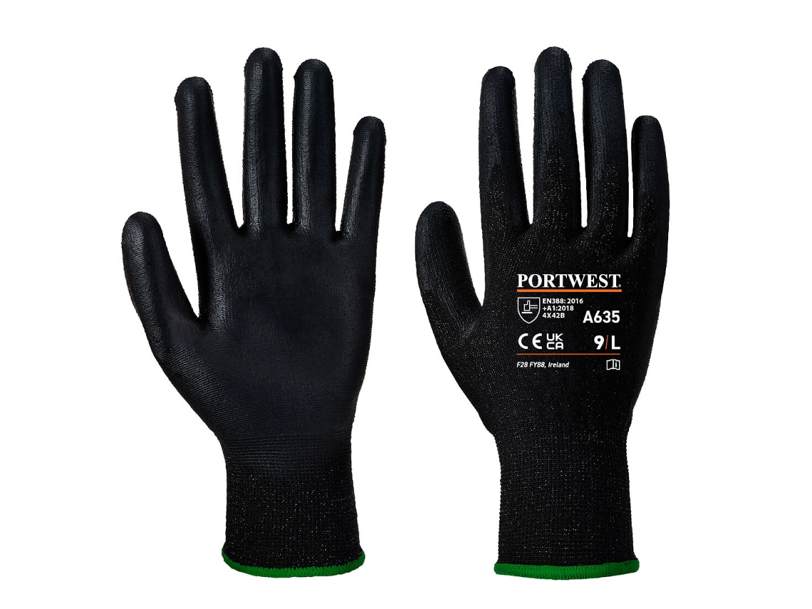Guante Eco Cut, Resistencia y Comodidad al Mejor Precio / Negro / L Portwest