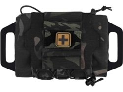 Kit De Despliegue Para Exteriores, Para Caza, Camping, Supervivencia En Emergencias Y Camuflaje Oscuro.