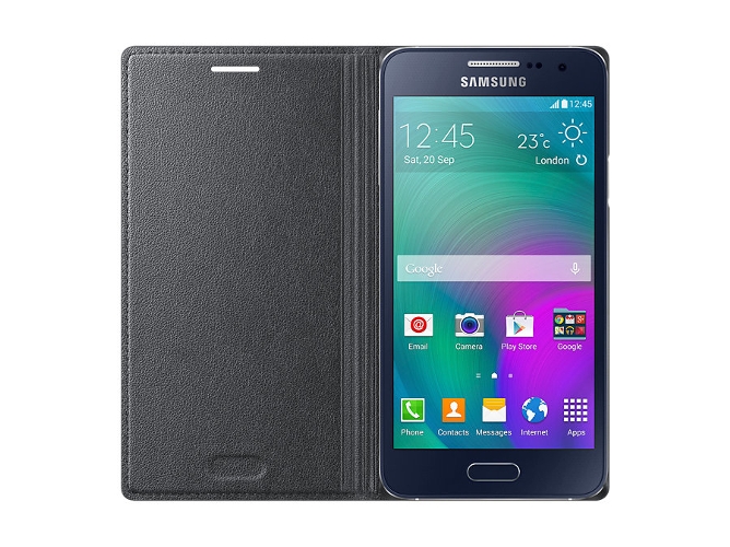 Funda SAMSUNG Flip Galaxy A3 2015 Negro