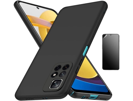 Funda + Protector de Pantalla Xiaomi Poco M4 Pro 5G Turtleshell Negro