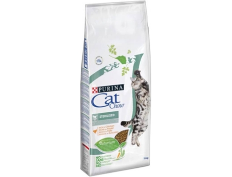 Pienso Seco para Gatos PURINA Cat Chow Sterilized (15 kg)