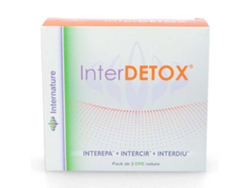 Complemento Alimentar INTERNATURE Equisalud-Interdetox 3 Drenatur / Interepa + Intercir + Interdiu (45 g)
