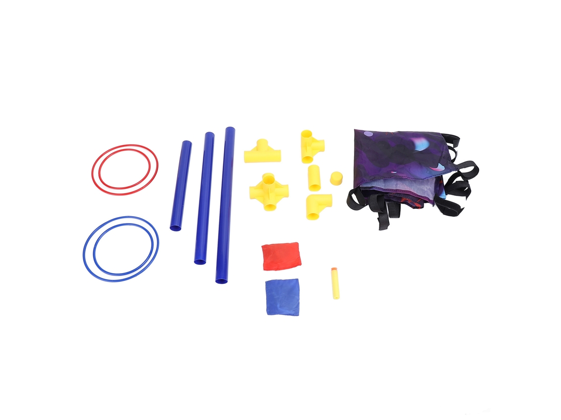 Juego De Lanzamiento 3 En 1 Para Niños Con Sacos De Arena Y Aros - Fácil Montaje En Interiores Y Exteriores
