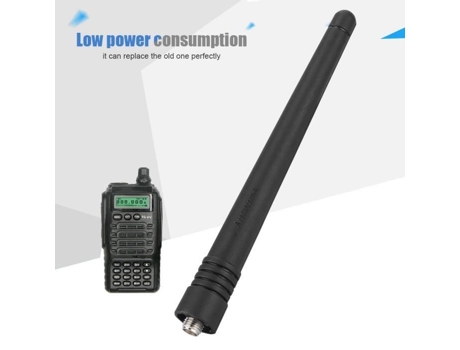 Antena HURRISE SMA Antena Hembra SMA-UHF/VHF Hembra Walkie Talkie Antena para UV-5R UV-5RA UV-5RE F8 Sonido Destacado