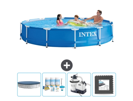 Piscina Tubular INTEX 28210NP-CB61 (6503 L - 366x76cm)
