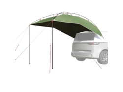 Tienda de campaña verde impermeable para coche