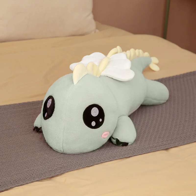 (verde, 90 Cm) Peluche De Dinosaurio Grande, Largo Y Adorable Que Puedes Abrazar.