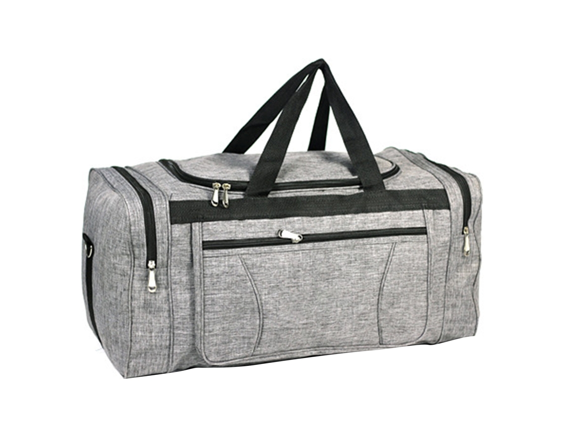 Bolsa De Lona Impermeable Oxford De Gran Capacidad, Ligera, Gris Claro, Talla S