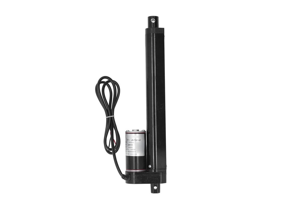 Actuador Lineal Eléctrico Ip65 De 1000 N Y Carrera De 200 Mm Con Interruptor De Límite De 24 V Para Camas Médicas Y Hogares Inteligentes.