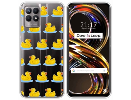 Carcasa Realme 8i TUMUNDOSMARTPHONE Dibujos Transparente Multicolor