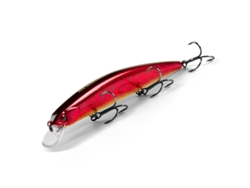 Señuelo de pesca MDUG de 13 cm y 21 g con una profundidad de 1,8 m, tipo minnow de superficie oscilante.