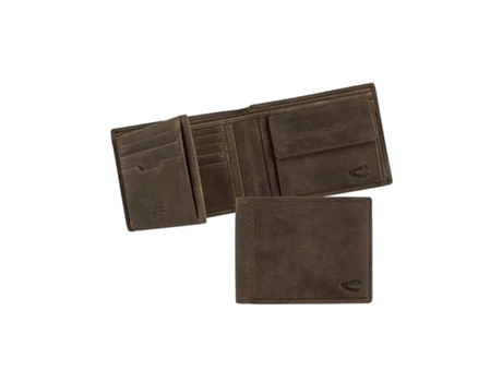 Camel Ativo Carteira Horizontal Com Porta-Moedas Vietnã Castanha