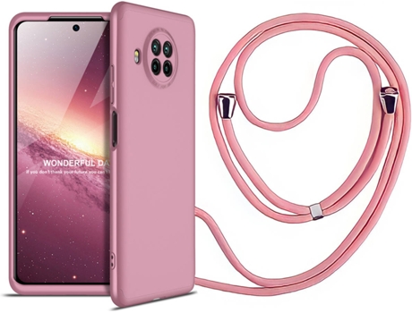 Funda Xiaomi Mi 10T Lite Slim Armor 360º con Collar Rosa