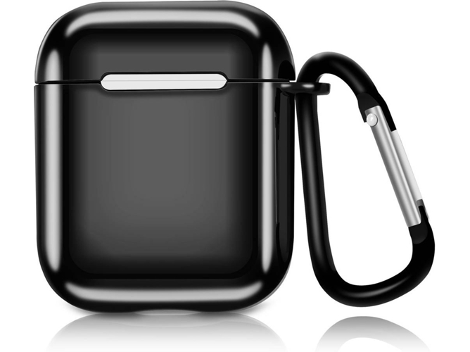 Funda WISETONY 5052439394606 (Para AirPods - Negro)