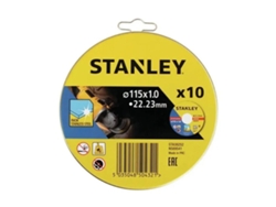 Disco de corte STANLEY (10 Un)