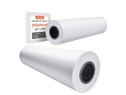Papel Succebuy 80 g/m² Ancho 609,6 mm Largo 152,4 m 2 Rollos