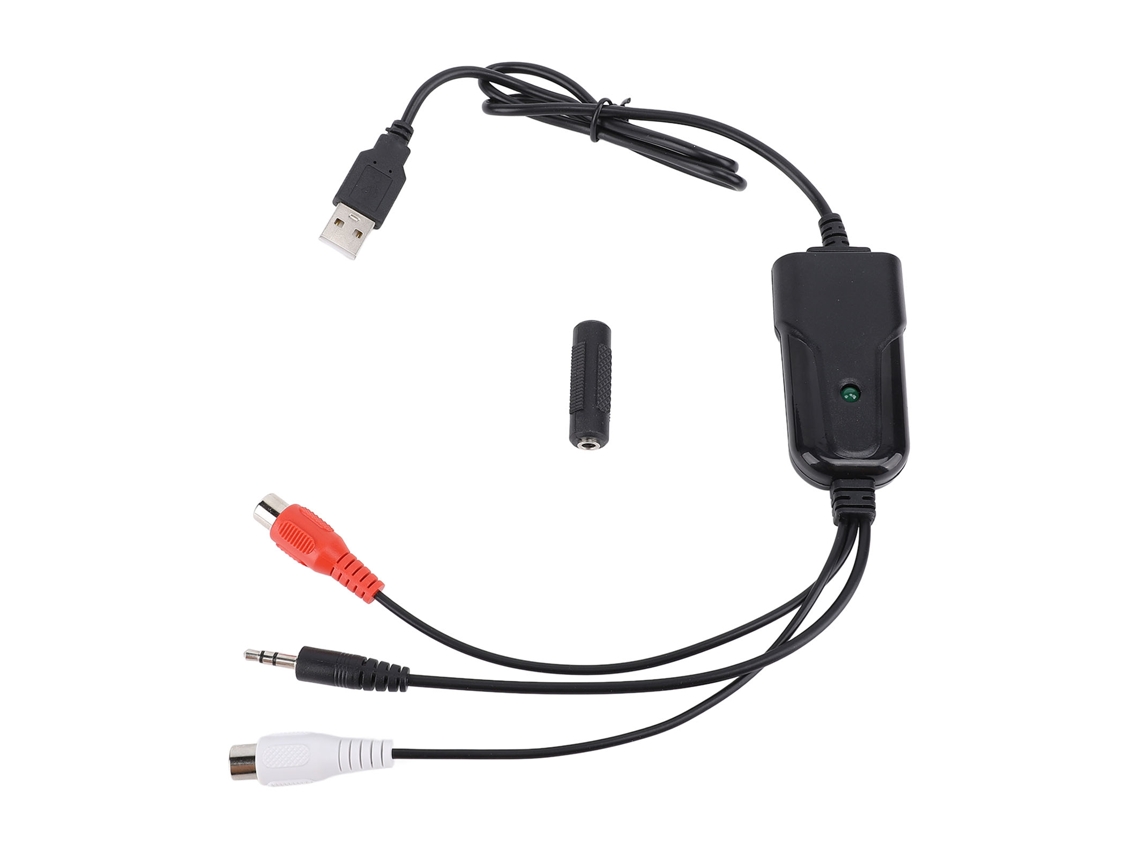 Convertidor De Cinta De Casete A Mp3 Con Captura De Audio Usb, Alta Frecuencia De Muestreo E Interfaz Av De 3,5 Mm.