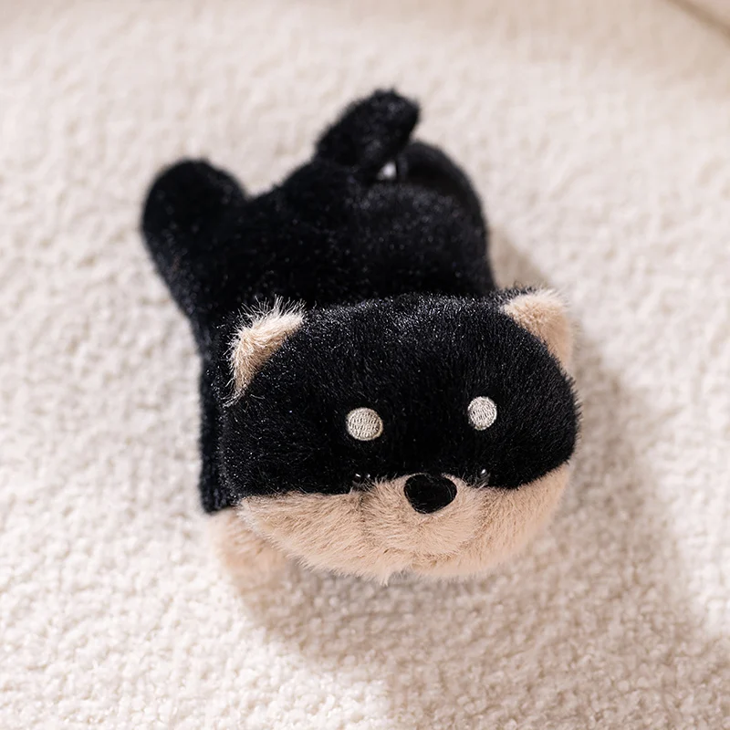 (perro De 17 Cm) Lindo Peluche Realista De Gato De Animal Del Bosque Con Dibujos Animados