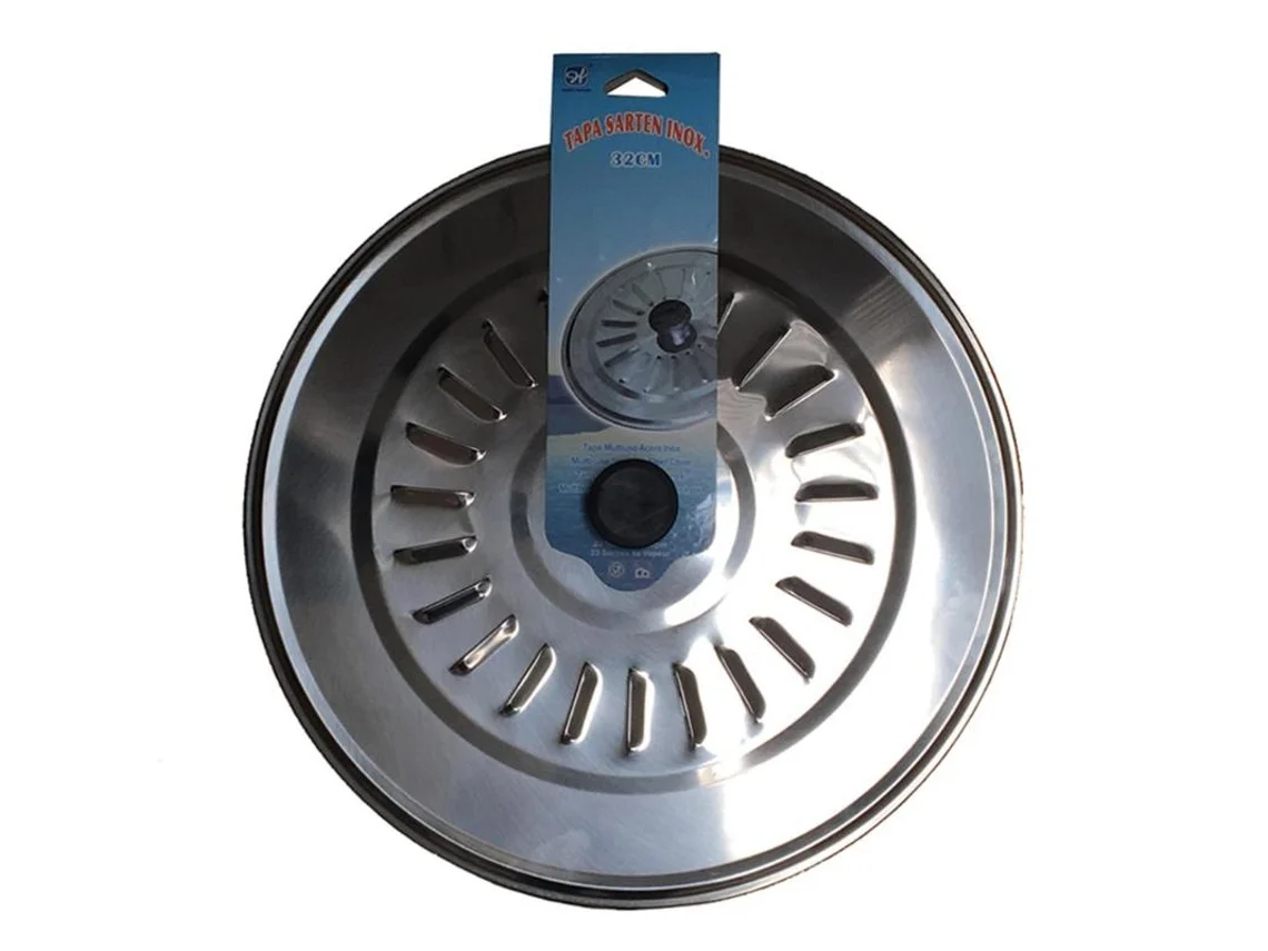 Tapa sarten inoxidable 38 cm
