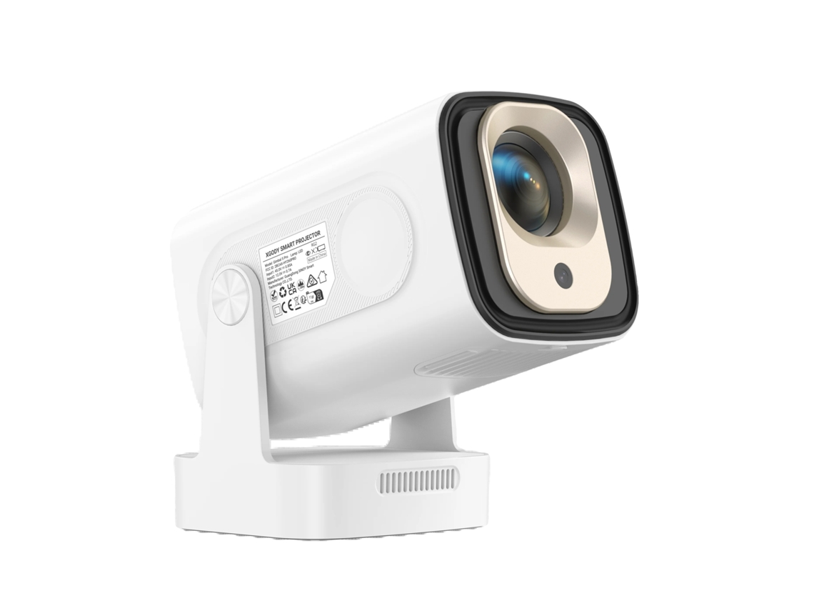 Proyector portátil, resolución 4K, conectividad inalámbrica, OEM blanco