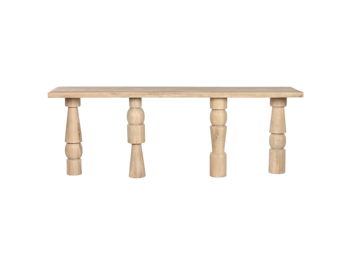 Consola Mango Natural 216x40x77cm